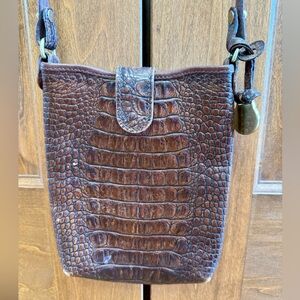 Brahmin Alligator Crossbody